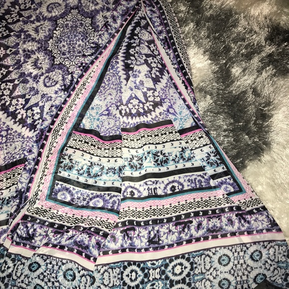 Printed maxi skirt - Picture 2 of 4